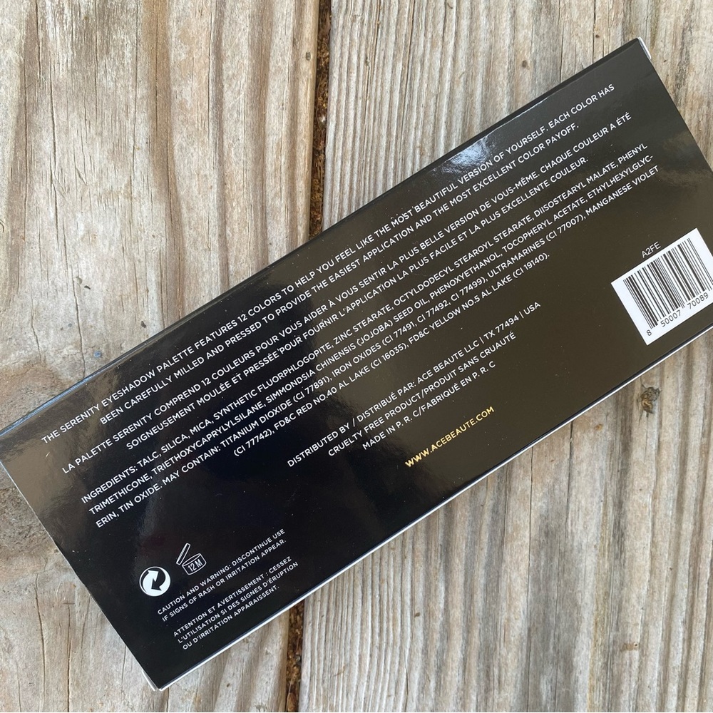 ACE BEAUTE Serenity Eyeshadow Palette - Picture 4 of 5